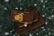 Rectangular tray